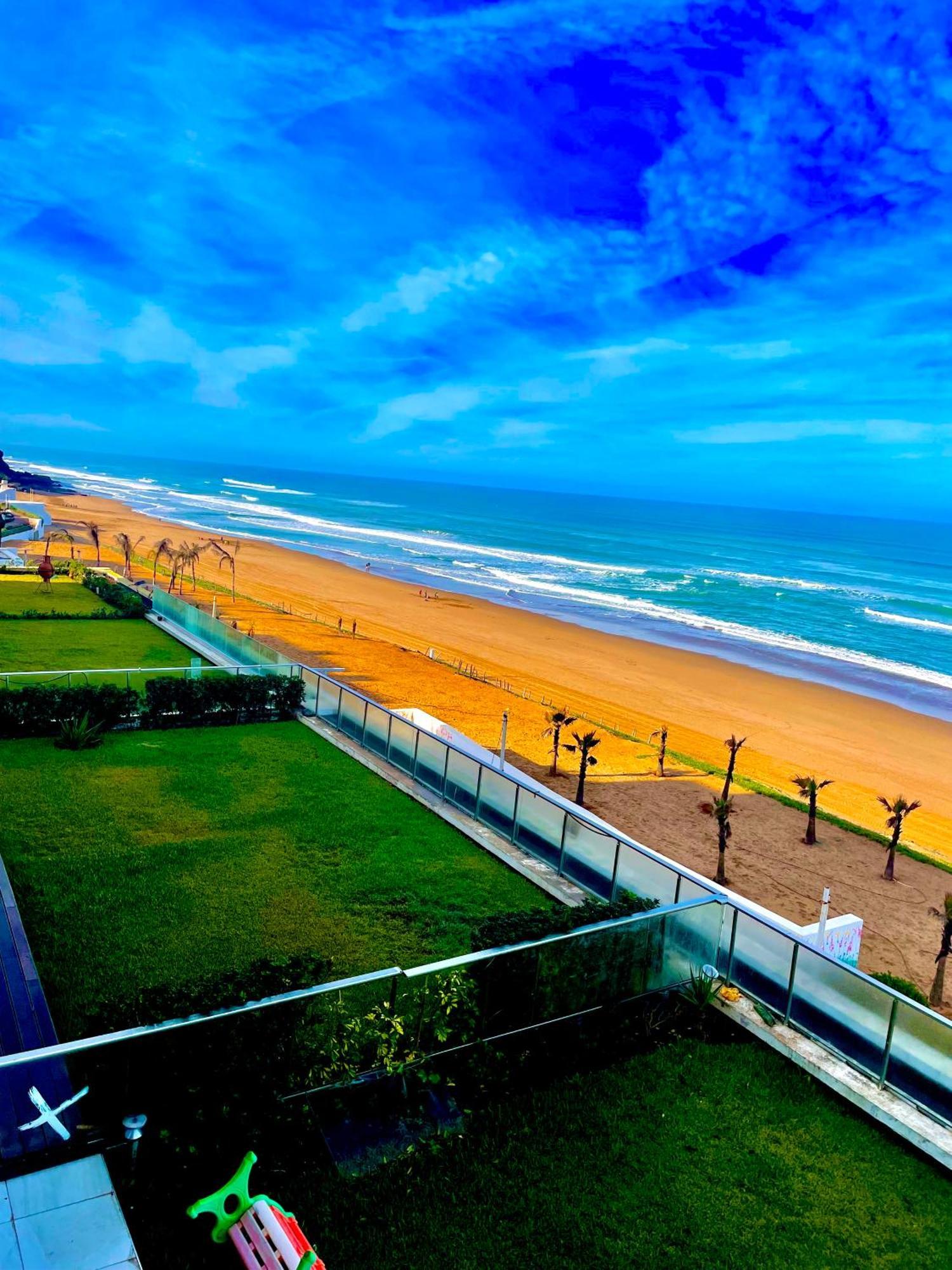 Appart De Luxe Front De Mer Prestigia Plage Des Nations Salé Kültér fotó